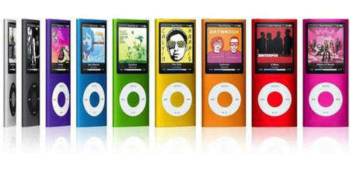 Genuine Apple iPod Nano - 4th Gen - 8GB - A1285 - Silver - APPLE - THINK DIFFERENT