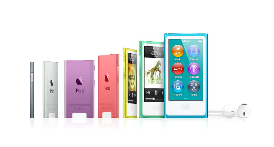 Apple iPOD NANO 7TH GENERATION -16GB- Black - Authentic Apple - Perfect For Fitness with Bluetooth