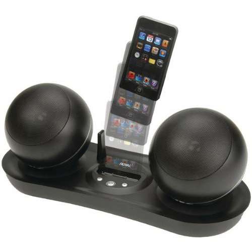 iPod Speaker Dock with Wireless Speakers -  SHOX AIRDOC - For iPod w/ Aux Input