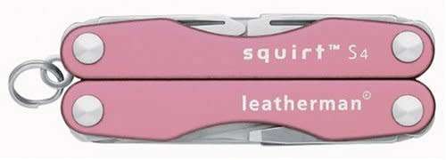 Leatherman Multi Tool Squirt S4 - PINK EDITION - Authentic Leatherman - Get things done