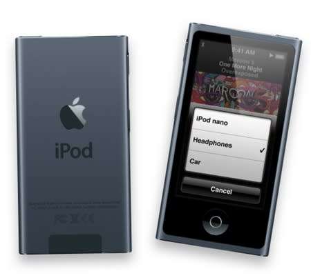 Apple iPOD NANO 7TH GENERATION -16GB- Black - Authentic Apple - Perfect For Fitness with Bluetooth