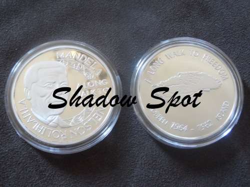 Nelson Mandela A Long Walk To Freedom Silver Clad Bullion Coin
