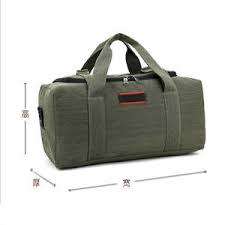 Canvas Weekender / Duffle Bag in Green