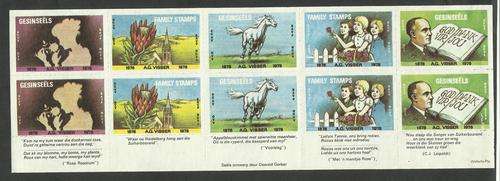 1978 GESINSEELS/FAMILY STAMPS AG VISSER UHM!