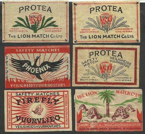 VERY EARLY LION MATCHBOX LABELS!!