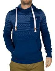 Criminal Damage Brick Hoodie Blue (Size:MEDIUM) 100% GENUINE/AUTHENTIC