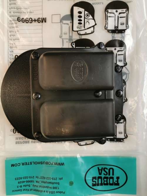 Fobus double mag pouch 9mm