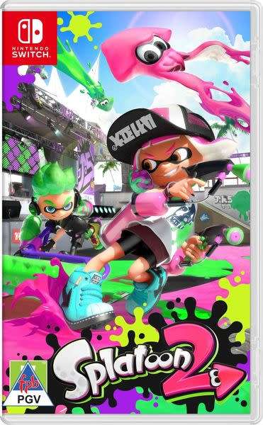 splatoon 2 Nintendo switch