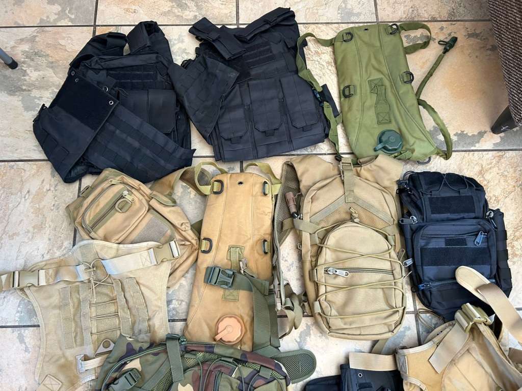 Tactical Hydration, plate carriers mixed goods