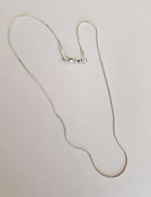 Sterling silver snake chain