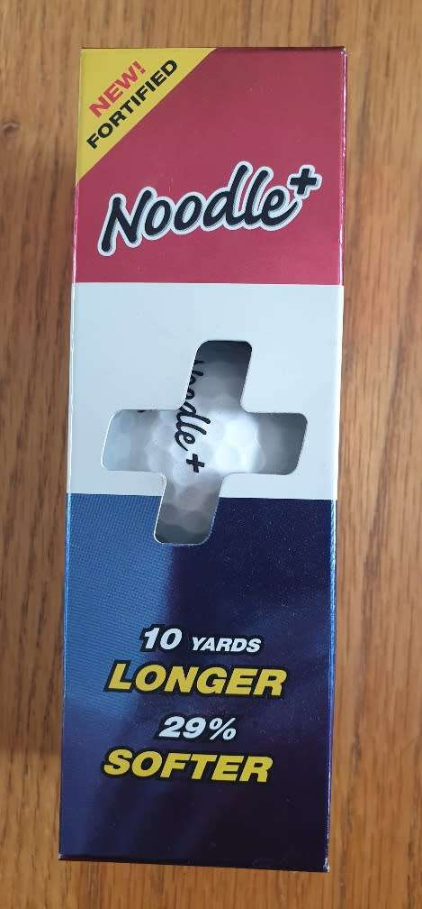 ** SPECIAL ** - Noodle+ long and soft golf balls (3 pack)