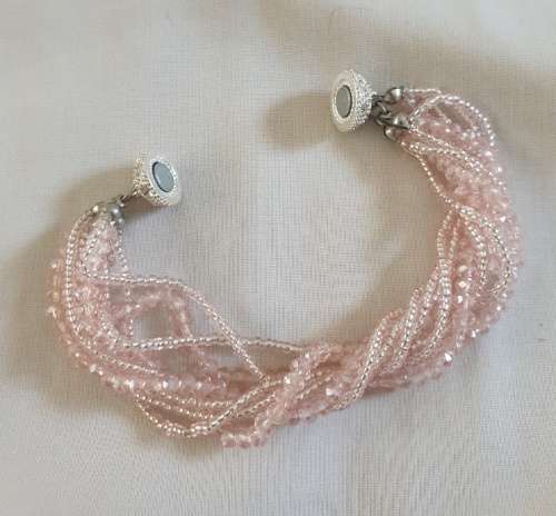 Stunning multi strand crystal bracelet