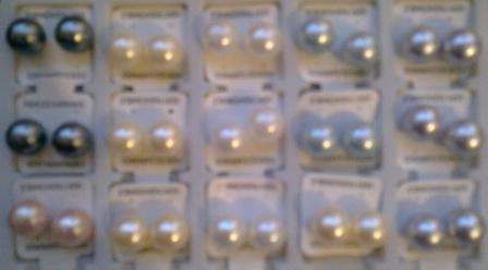 10mm pearl earrings