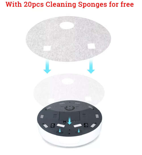 Rechargeable Smart Robot Sweeping Cleaner Auto Floor Cleaning Sweeping Mopping
