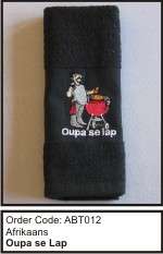 BRAAITOWEL - Oupa se Lap