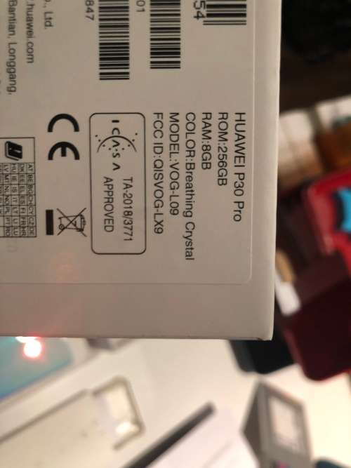 Huawei P30 Pro - Breathing Crystal 256GB/8GB *LOCAL STOCK* 10/10