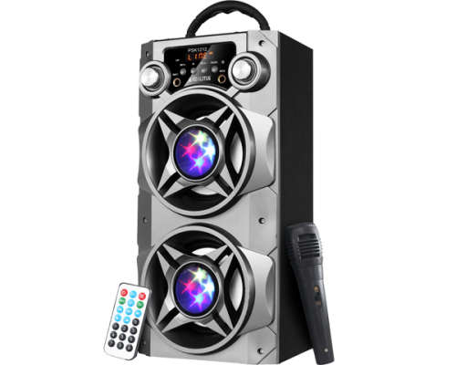 Everlotus Portable Bluetooth Speaker - Silver