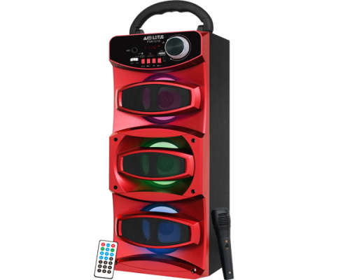 Everlotus Portable Bluetooth Speaker - Red