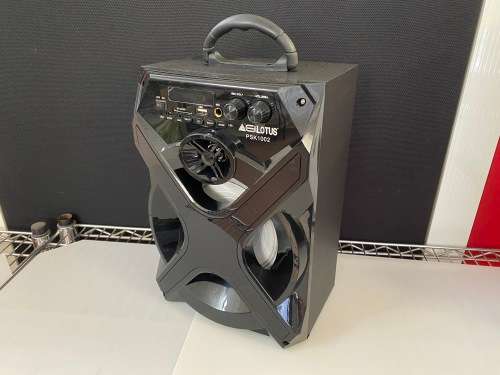 DEMO Unit - Portable Bluetooth Karaoke/Presentation Speaker - includes X1 Wired Mic