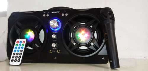 (DEMO UNIT) Everlotus Bluetooth Portable Mini-HiFi Speaker - comes with X1 Wired Mic (DEMO UNIT)