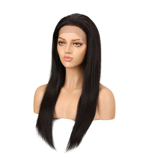 Super doubledrawn full frontal  18inch wig