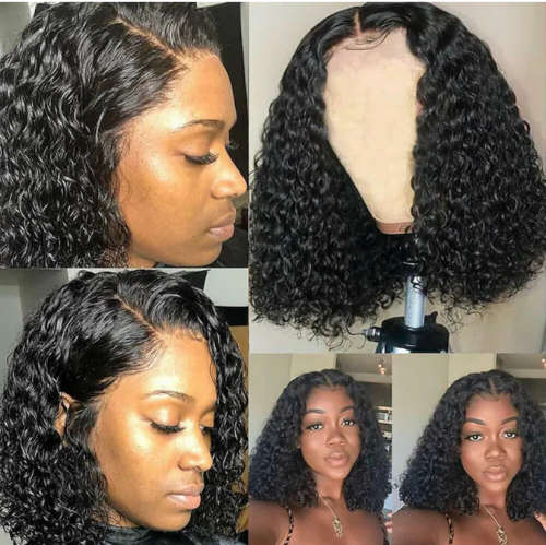 Full frontal curly wig 14inch