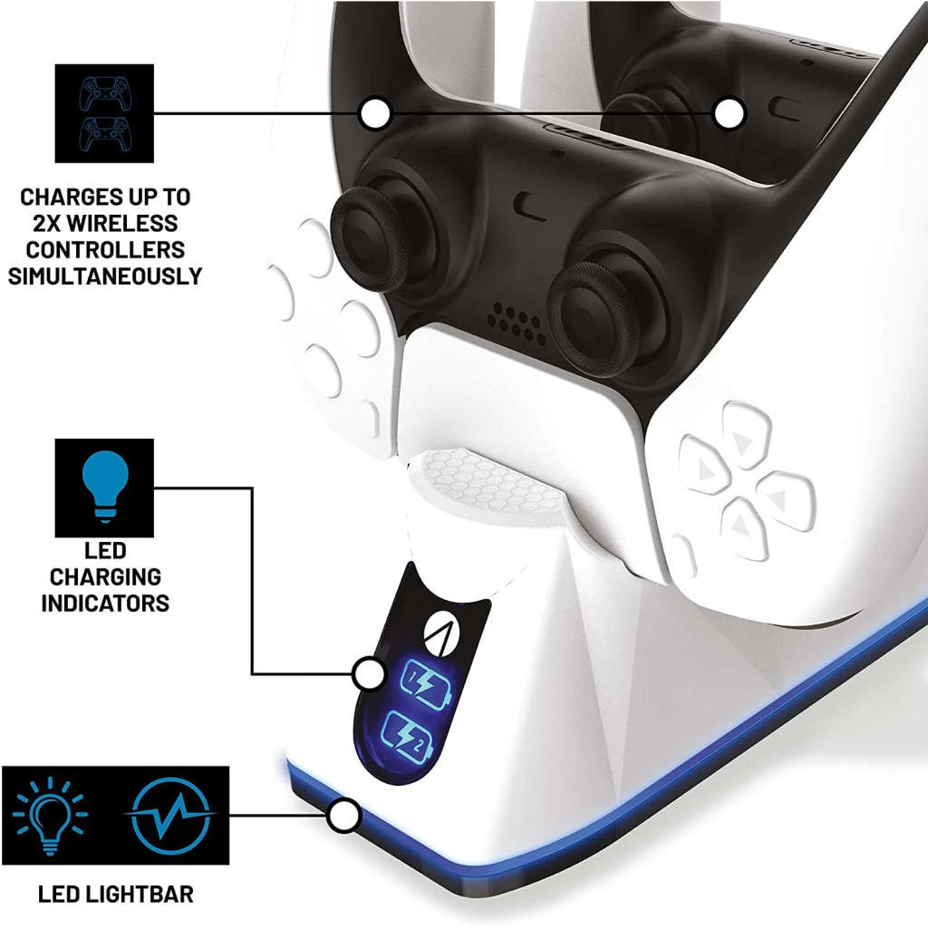 PS5 Twin Charge Dock Stealth SP-C100 V Brand New