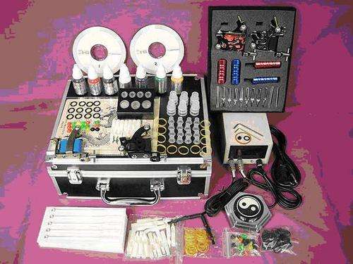 4 Machine tattoo kit
