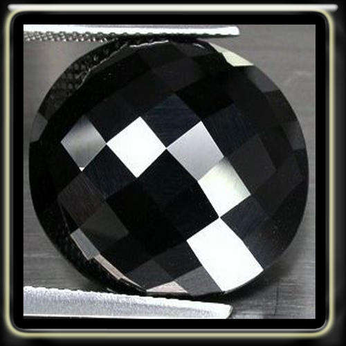 RAVISHING 3.35CT OVAL SILKY BLACK ONYX WITH BEAUTIFULL LUSTRE