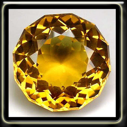 DELIGHTFULL 21.35CT AWESOME YELLOW GOLD CITRINE BEAUTIFULLY POLISHED IN A BRILLIANT ROUND