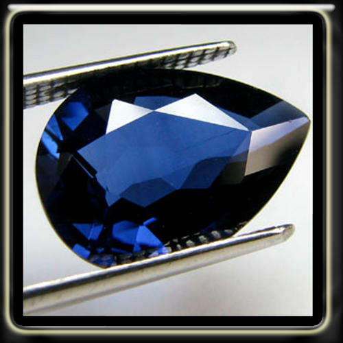 FOR THAT SPECIAL PERSON, 4.35CT CORNFLOWER BLUE SAPPHIRE CUT IN A BEAUTIFULL PEAR