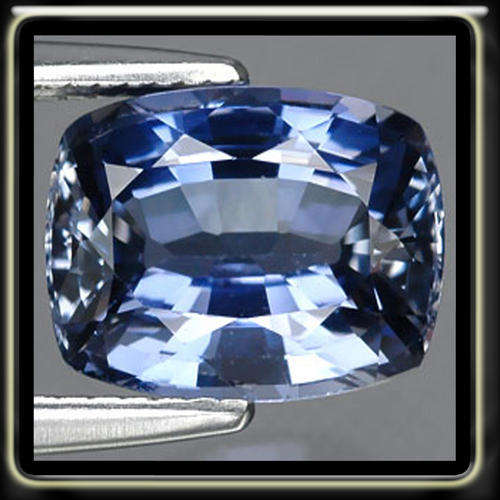 FANCY 5.37CT CEYLON BLUE SAPPHIRE CUT IN A MASTERFULL CUSHION GEMSTONE