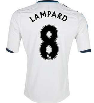 ***AUTHENTIC*** CHELSEA 12/13 AWAY-LAMPARD-8-LARGE