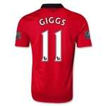 **CRAZZZY SPECIAL**MAN UTD 13/14 HOME GIGGS-11-X LARGE
