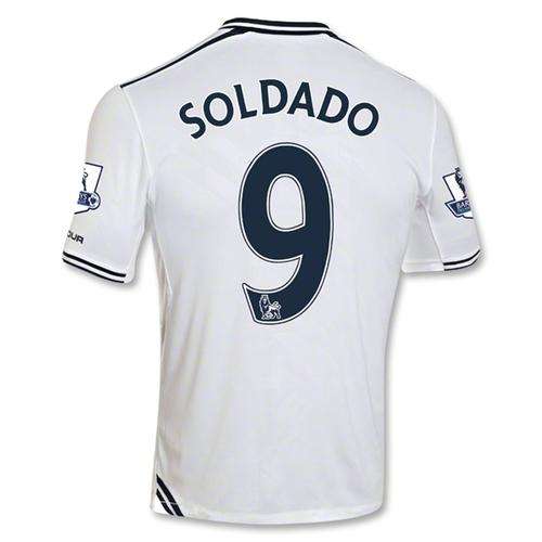 **CRAZZY SPECIAL**TOTTENHAM HOTSPURS 13/14-HOME-SOLDADO-9-X LARGE