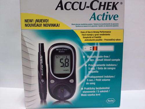 ACCU-CHEK ACTIVE BLOOD GLUCOSE KIT***CRAZY SPECIAL***USUALLY R399+