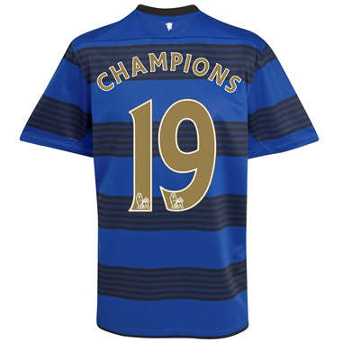 SPECIAL EDITION AUTHENTIC MANCHESTER UNITED 2011/2012 AWAY **CHAMPIONS**MEDIUM