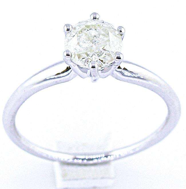 R50100 - 0.86C DIAMOND SOLITAIRE ENGAGEMENT RING