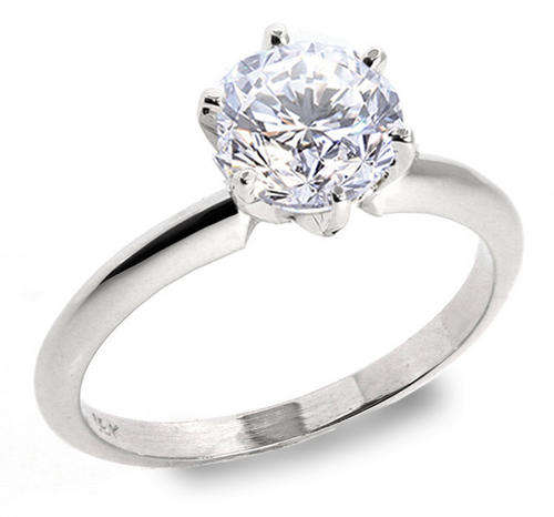 R59850 GORGEOUS 1.00 CT  ROUND DIAMOND SOLITAIRE RING   **FREE APPRASIAL INCLUDED**