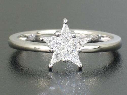 R17720 - UNBELIEVABLE 1.10 CT  NOBLE CUT DIAMOND ENGAGEMENT RING **FREE APPRAISAL INCLUDED**