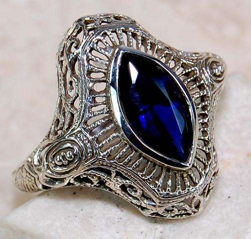 **ON PROMOTION* 2CT SAPPHIRE RING **FREE SHIPPING**