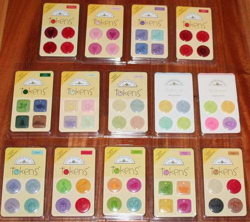 DOODLEBUG DESIGN TOKENS - LOT OF 14 PACKS ( LAST ONE)