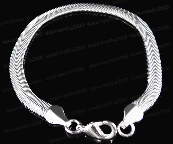 ***UNUSUAL*** sterling silver "snake" bracelet