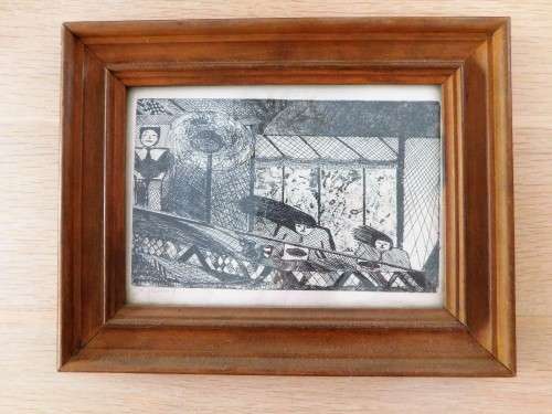 Original etching signed and numbered