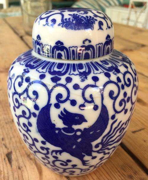 Chinese Blue and white ginger jar