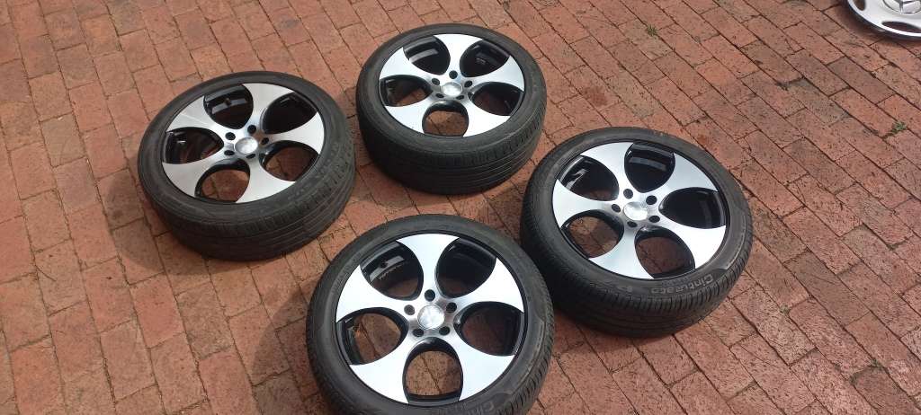 17 inch Alloy Wheels and Tyres - Set of 4