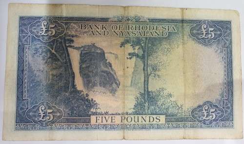 Bank of Rhodesia and Nyasaland - 1961 Notes (3)