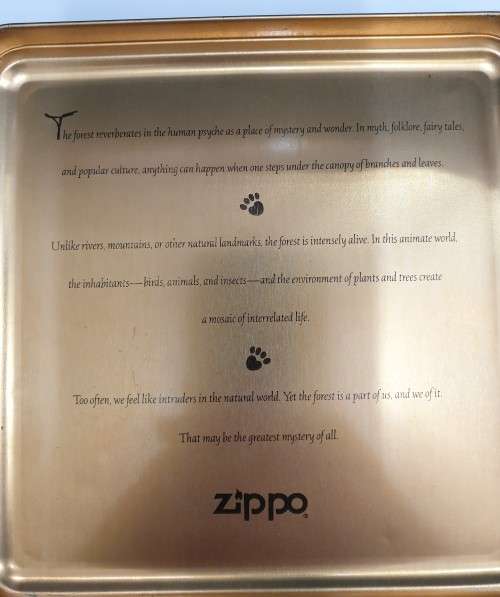 1995 Limited edition Zippo lighter set (4) - FOREST