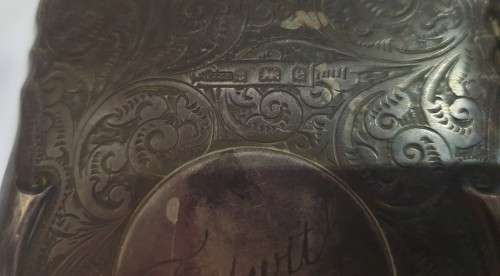 Silver Aide memoire with original pencil - Birmingham