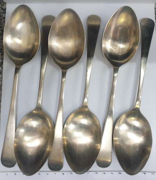 H M and CO - Nickel Silver spoons - Made in England